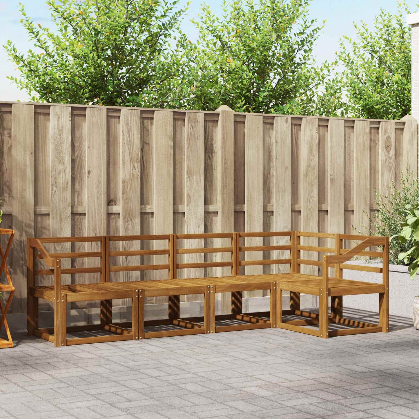 Set di divani 5 pcs Naturale