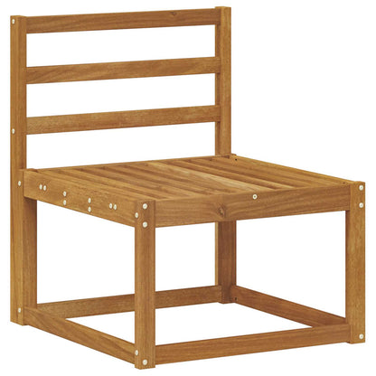 Set di divani 6 pcs Naturale Legno di Acacia Massello