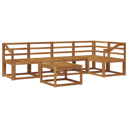 Set di divani Naturale Legno di Acacia Massello