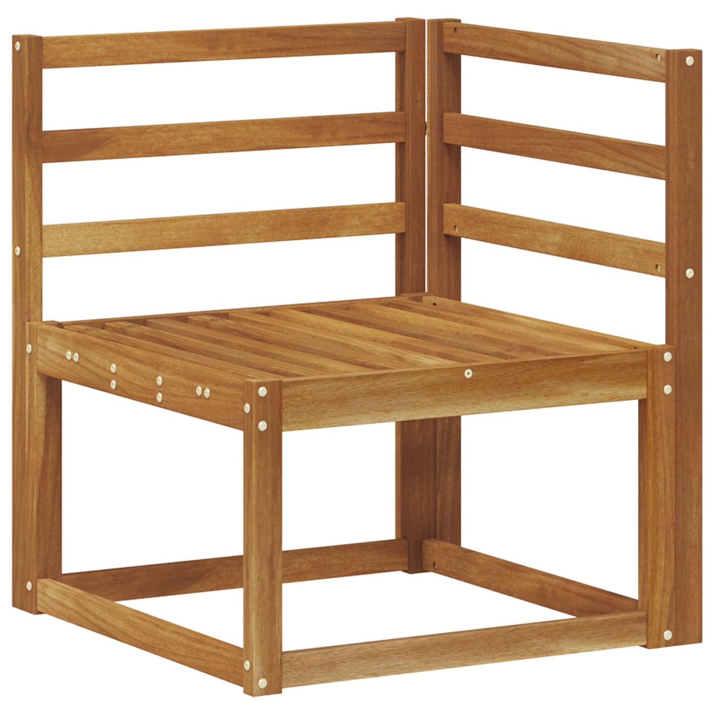 Set di divani da esterno 9 pcs Naturale