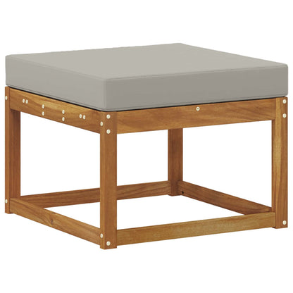 Set di divani con cuscino 6 pcs Grigio Naturale e Chiaro