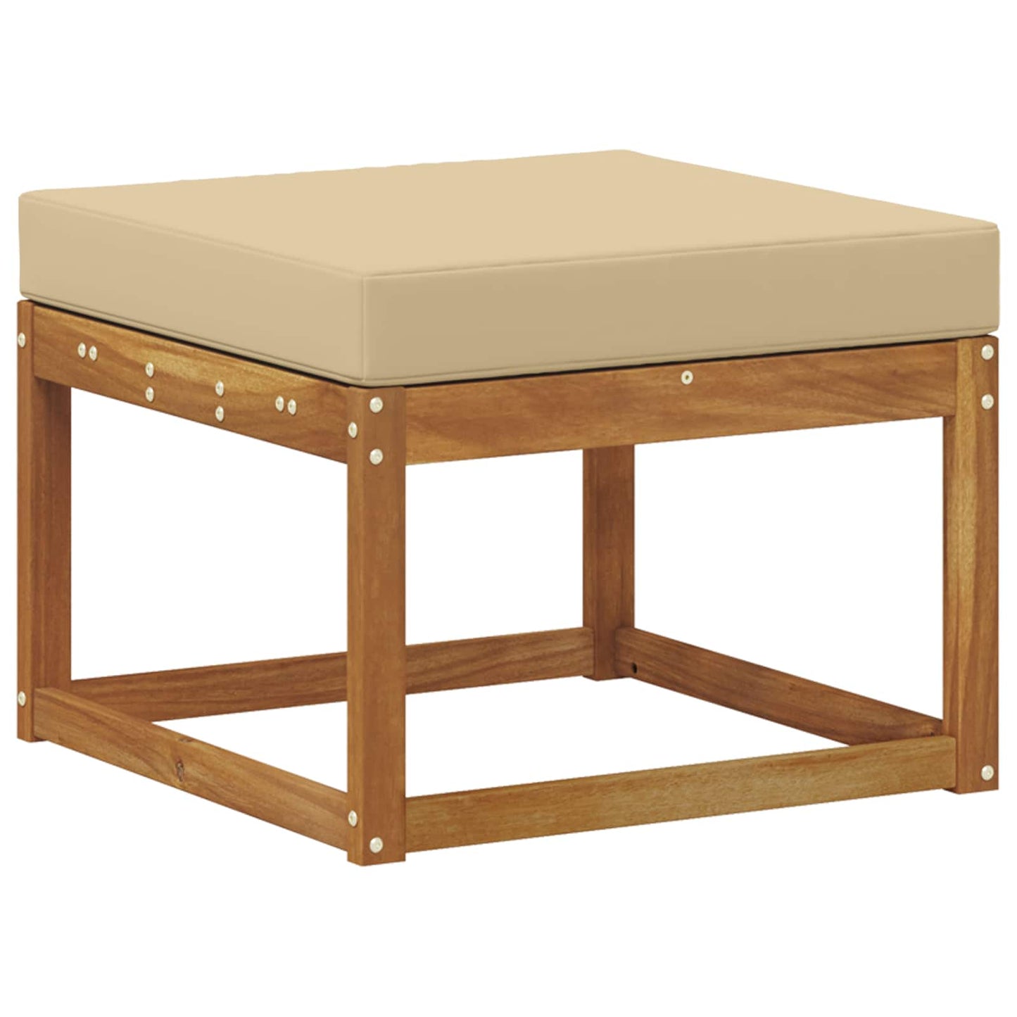 Set di divani con cuscino 6 pcs Naturale e Beige