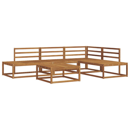 Set di divani da esterno 5 Pezzo Naturale