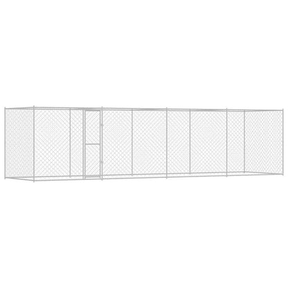 Gabbia per cani Argento 800 x 200 x 200 cm Acciaio zincato