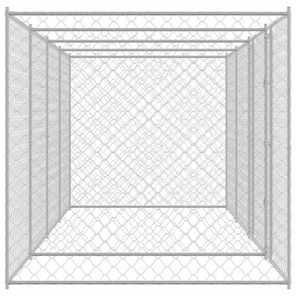 Gabbia per cani Argento 600 x 200 x 200 cm Acciaio zincato