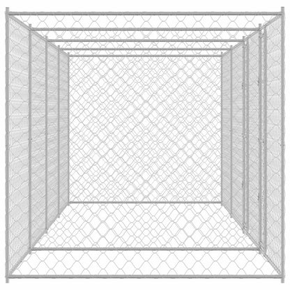 Gabbia per cani Argento 800 x 200 x 200 cm Acciaio zincato