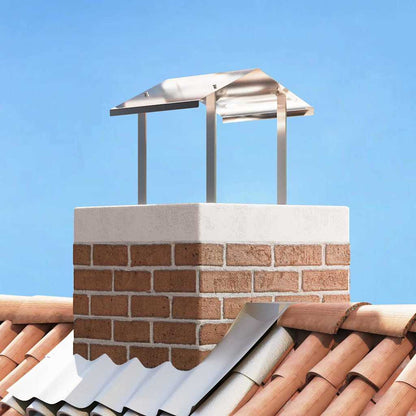 Cappa Camino Argento 40 x 40 x 37,5 cm Acciaio inossidabile
