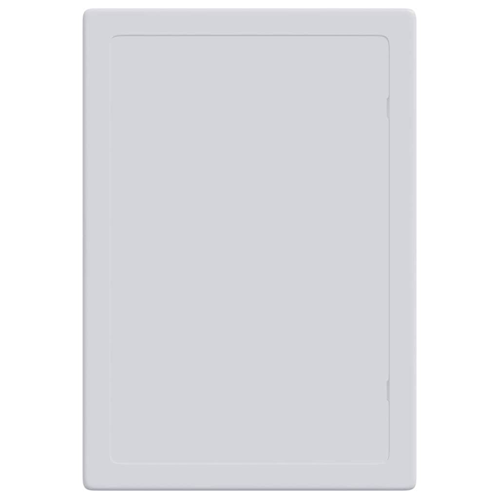 Pannelli di Accesso 2 pcs Bianco 15 x 23 cm Plastica ABS