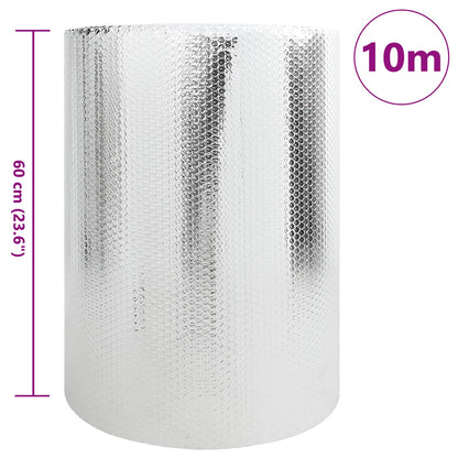 Riflettore di calore per termosifoni Argento 10 x 0,6 m
