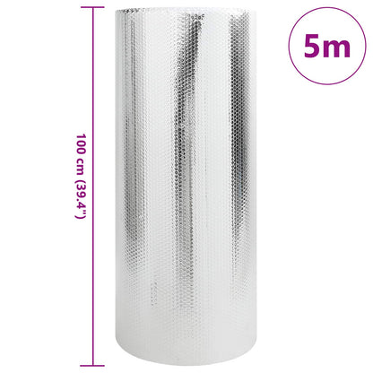 Riflettore di calore per termosifoni Argento 5 x 1 m