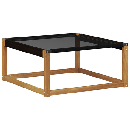 Set di divani da esterno con cuscino 25 pcs Naturale e Nero