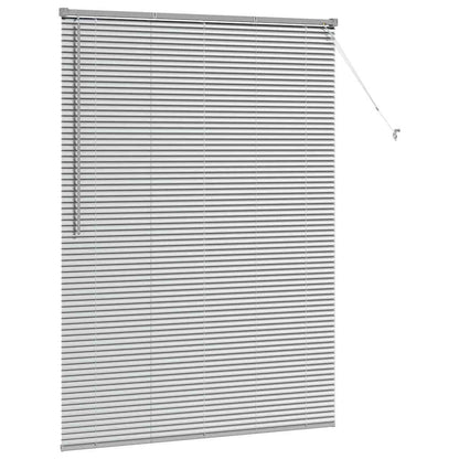 Tendaggi a veneziana Argento 175 x 130 cm Alluminio