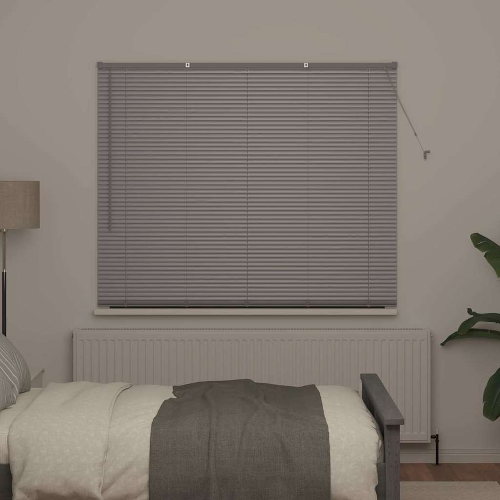 Tendaggi a veneziana Argento 175 x 155 cm Alluminio