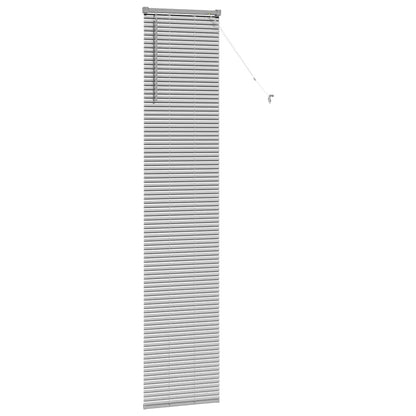 Tendaggi a veneziana Argento 220 x 50 cm Alluminio