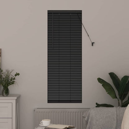 Tendaggi a veneziana Nero 130 x 50 cm Alluminio