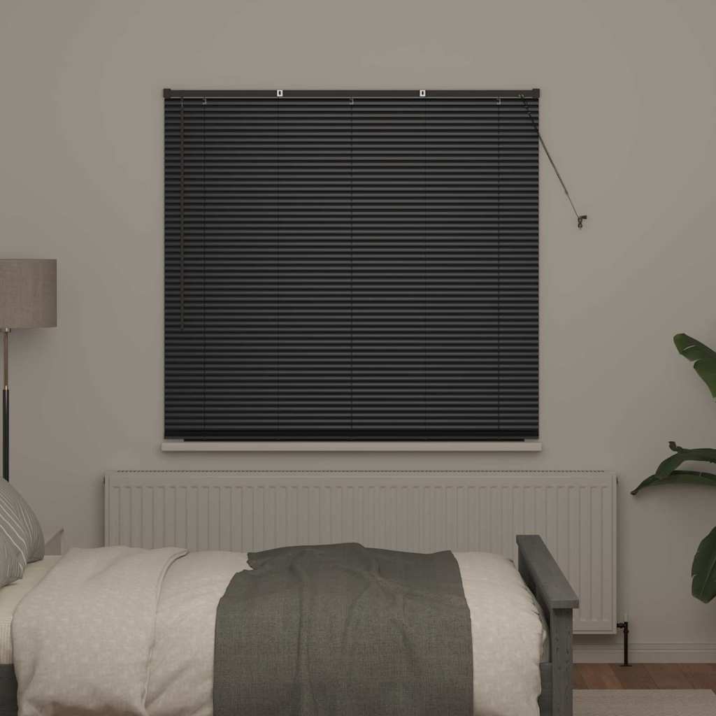 Tendaggi a veneziana Nero 175 x 145 cm Alluminio