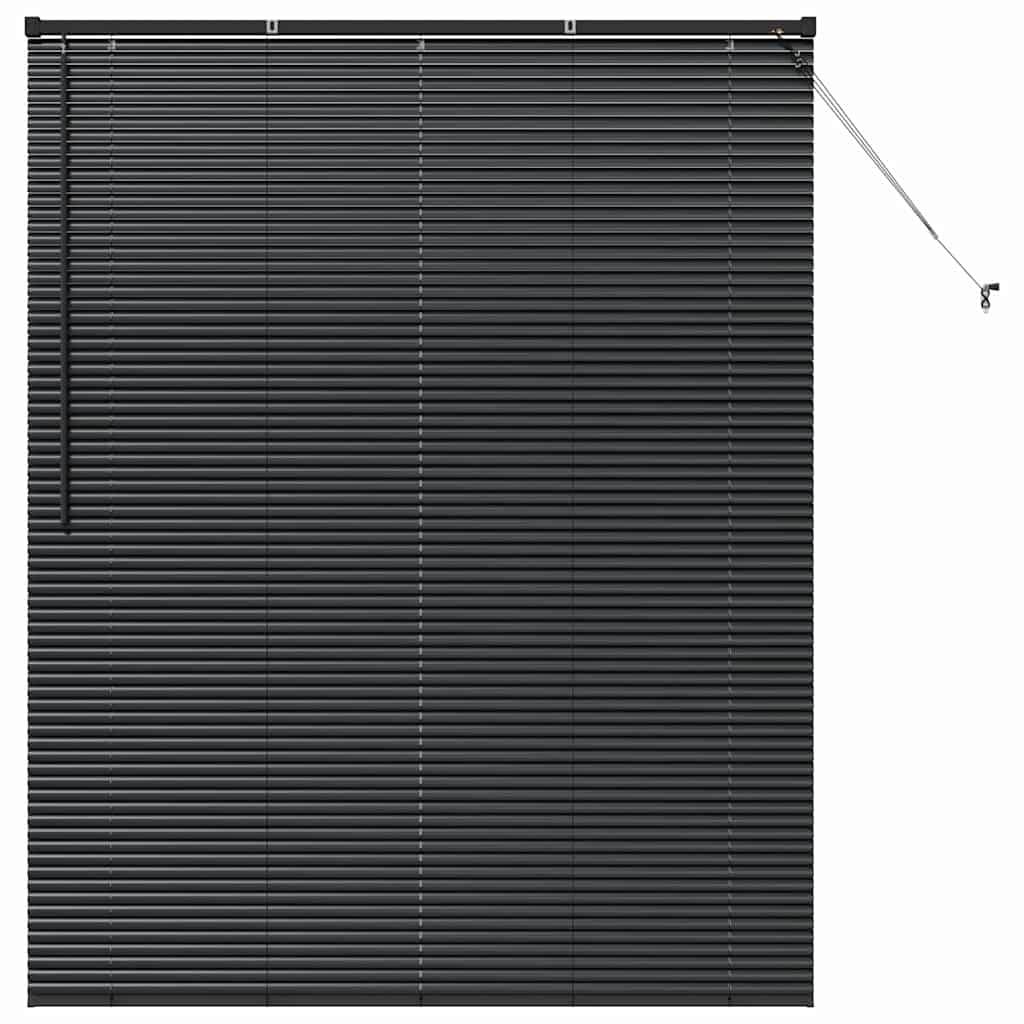 Tendaggi a veneziana Nero 175 x 145 cm Alluminio