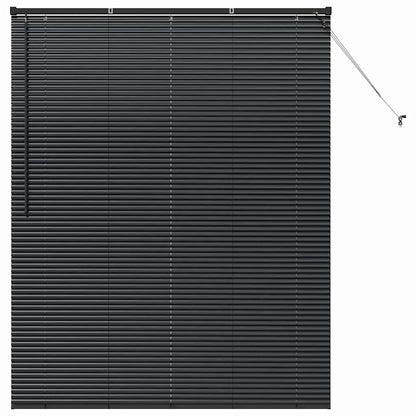 Tendaggi a veneziana Nero 175 x 145 cm Alluminio