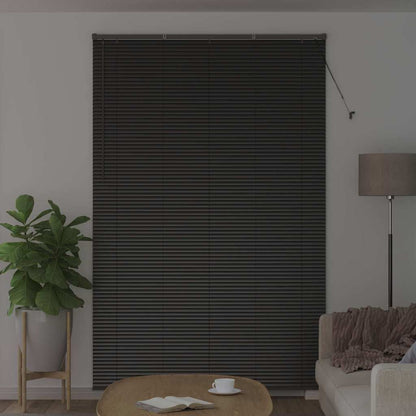 Tendaggi a veneziana Nero 220 x 145 cm Alluminio