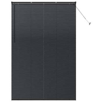 Tendaggi a veneziana Nero 220 x 145 cm Alluminio