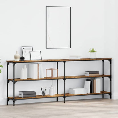 Tavolo consolle Legno vecchio 200 x 29 x 75 cm