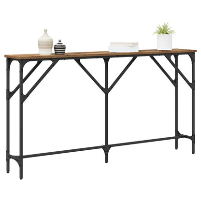 Tavolo consolle Legno vecchio 140 x 23 x 75 cm