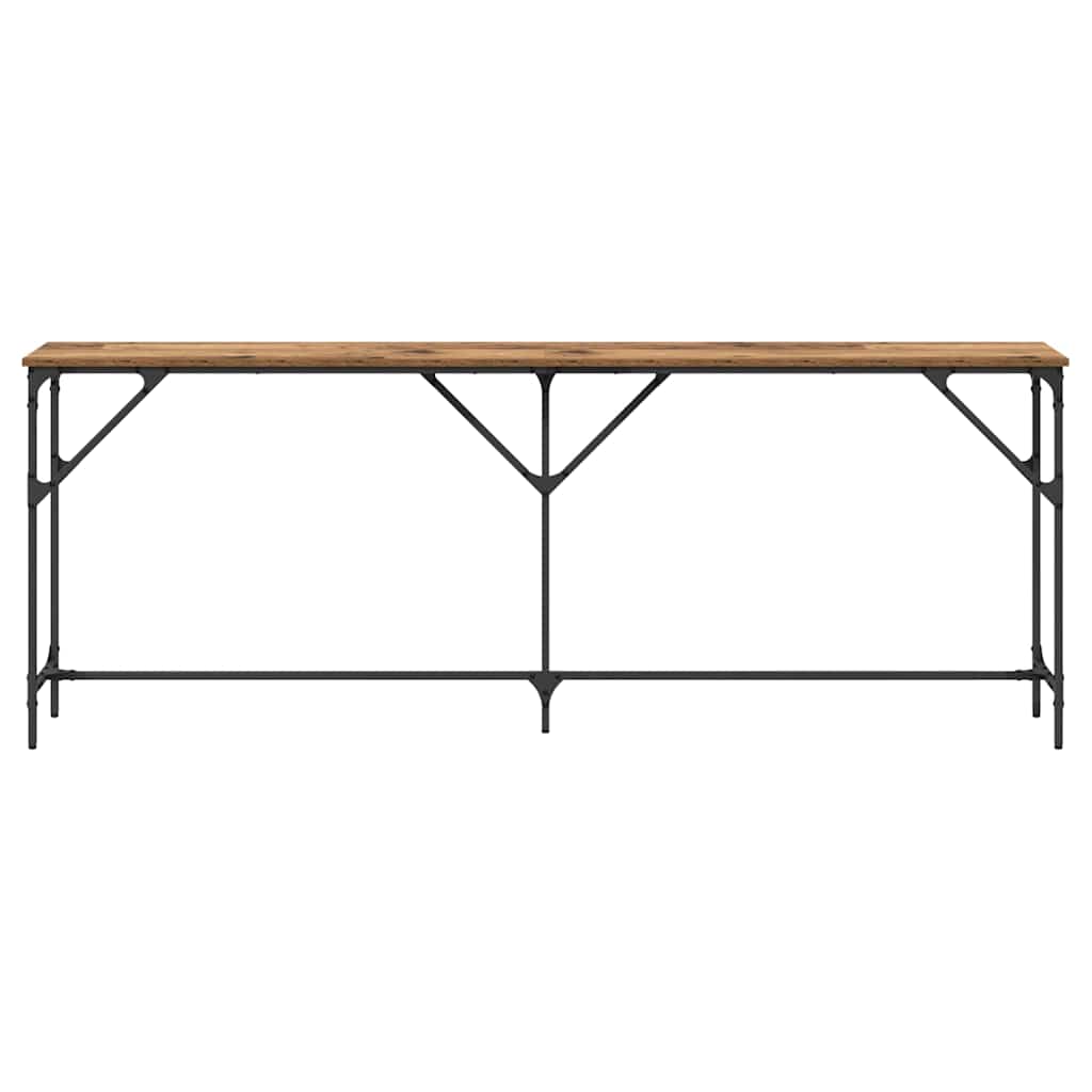 Tavolo consolle Legno vecchio 200 x 29 x 75 cm