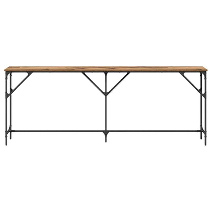 Tavolo consolle Legno vecchio 200 x 29 x 75 cm