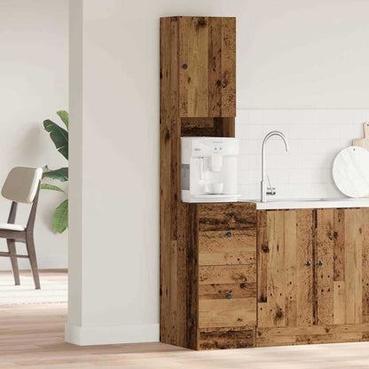 Credenza da cucina con cassetto Legno vecchio 32 x 50 x 180 cm