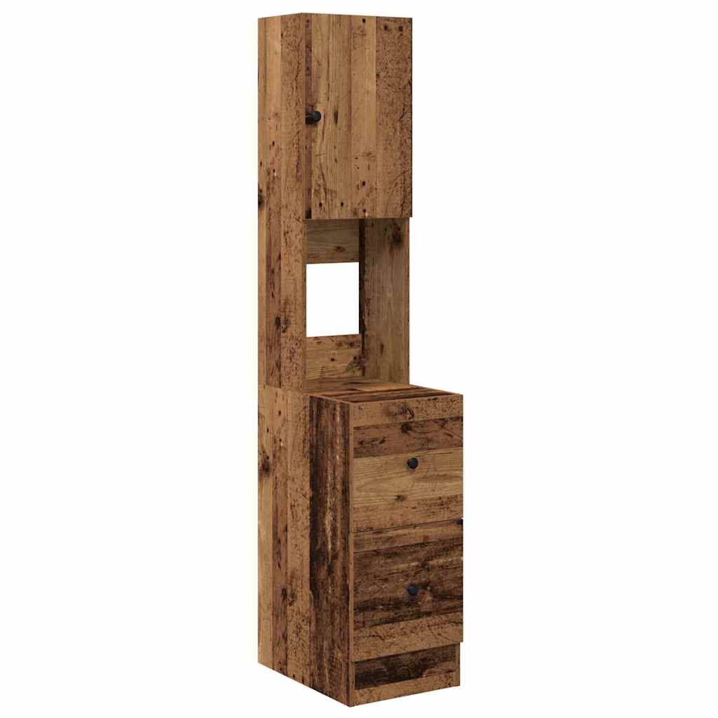 Credenza da cucina con cassetto Legno vecchio 32 x 50 x 180 cm