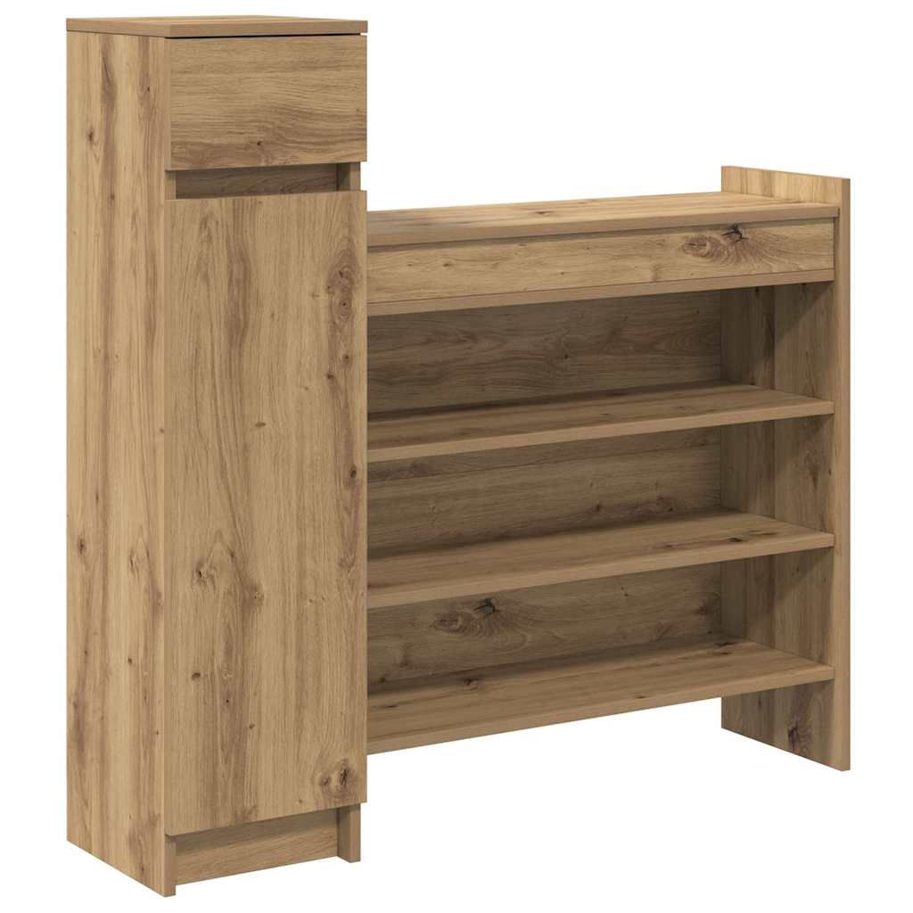 Mobile per scarpe Rovere artigianale 100,5 x 28 x 100 cm