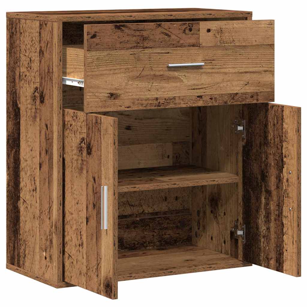 Credenza Legno vecchio 60 x 31 x 70 cm Legno multistrato