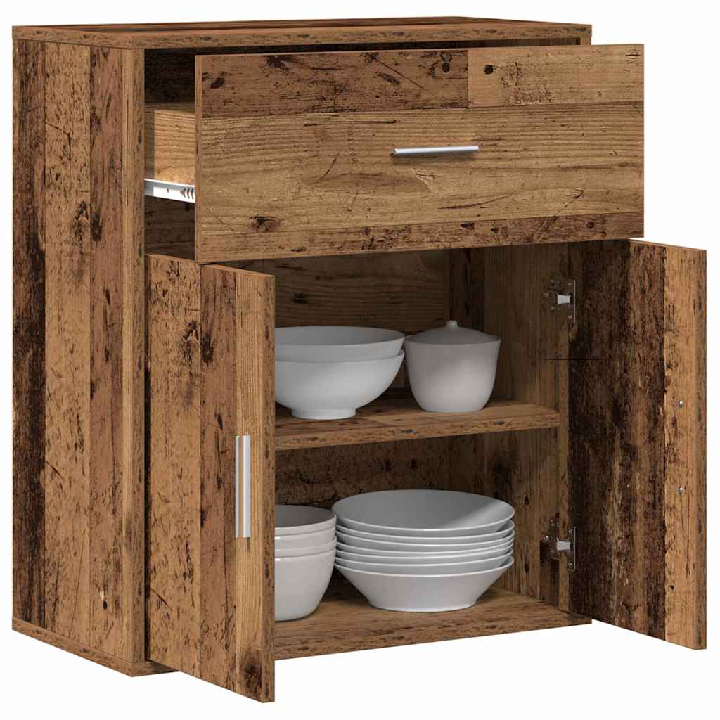 Credenza Legno vecchio 60 x 31 x 70 cm Legno multistrato