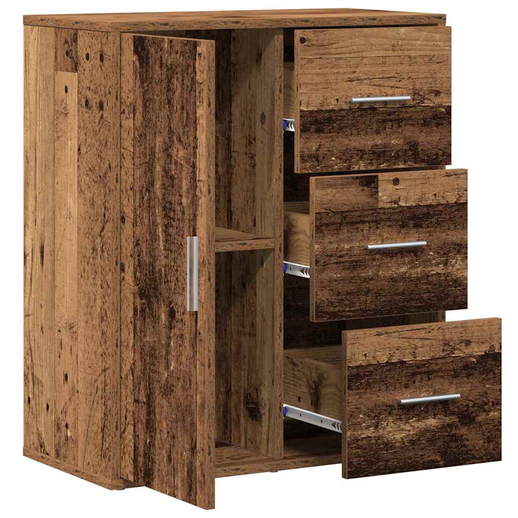 Credenza Legno vecchio 60 x 31 x 70 cm Legno multistrato
