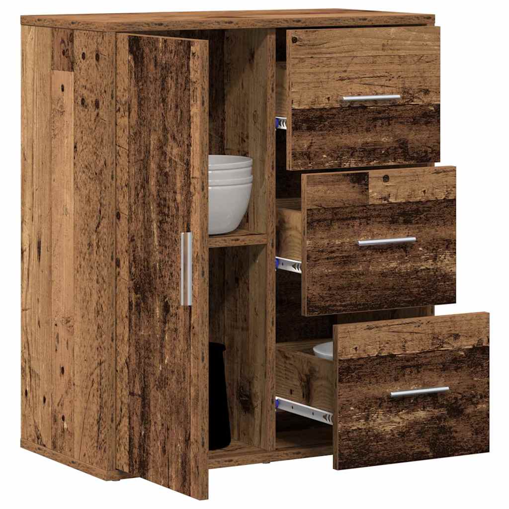 Credenza Legno vecchio 60 x 31 x 70 cm Legno multistrato