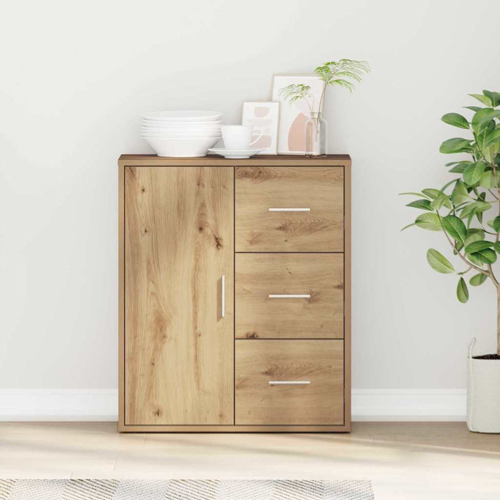 Credenza Rovere artigianale 60 x 31 x 70 cm Legno multistrato