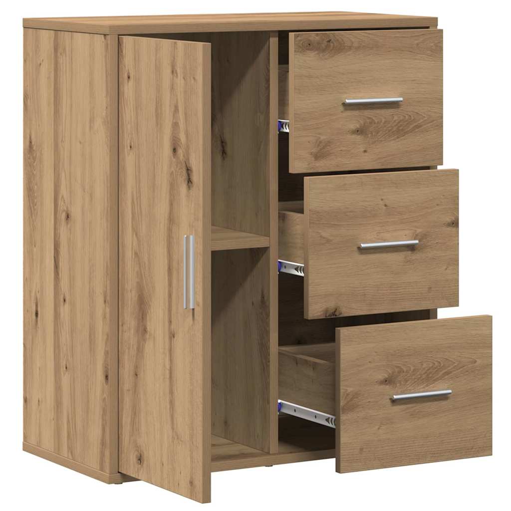 Credenza Rovere artigianale 60 x 31 x 70 cm Legno multistrato