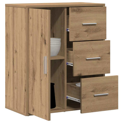 Credenza Rovere artigianale 60 x 31 x 70 cm Legno multistrato