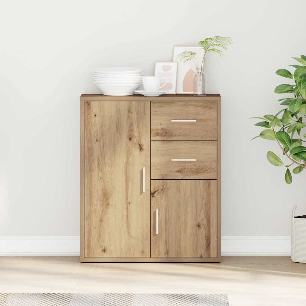 Credenza Rovere artigianale 60 x 31 x 70 cm Legno multistrato
