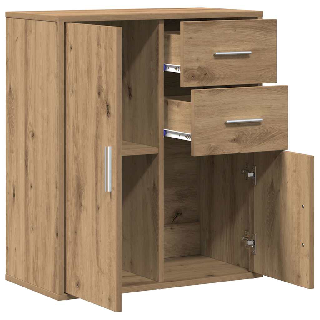 Credenza Rovere artigianale 60 x 31 x 70 cm Legno multistrato