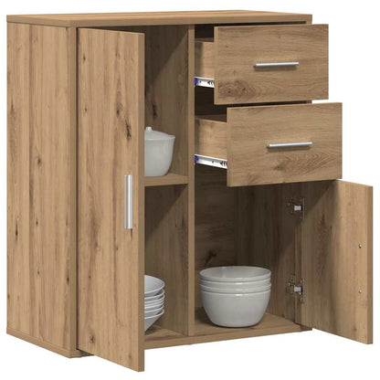 Credenza Rovere artigianale 60 x 31 x 70 cm Legno multistrato