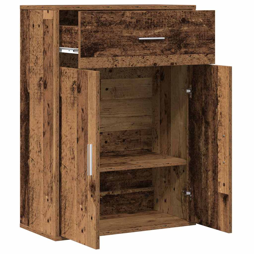 Credenza Legno vecchio 60 x 30 x 84 cm Legno multistrato