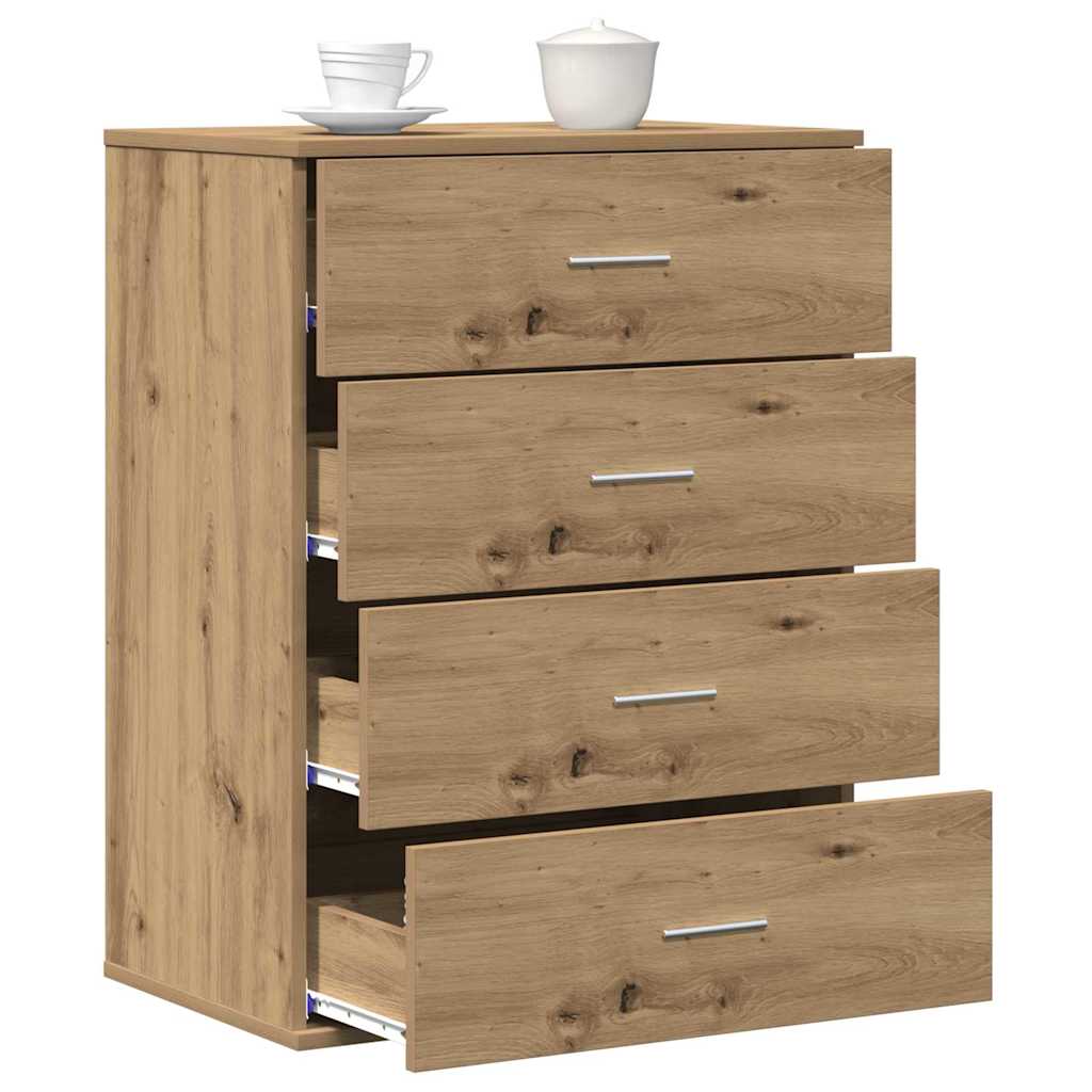Credenza Rovere artigianale 60 x 39 x 80 cm Legno multistrato