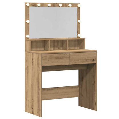Tavolo da Trucco Rovere artigianale 80 x 41 x 134,5 cm