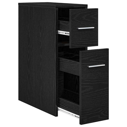 Set di mobili per il bagno Rovere Nero 22 x 44 x 61.5 cm