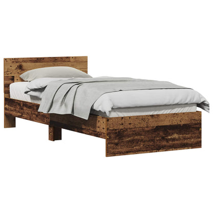 Struttura del letto Legno vecchio 75 x 190 cm Legno multistrato