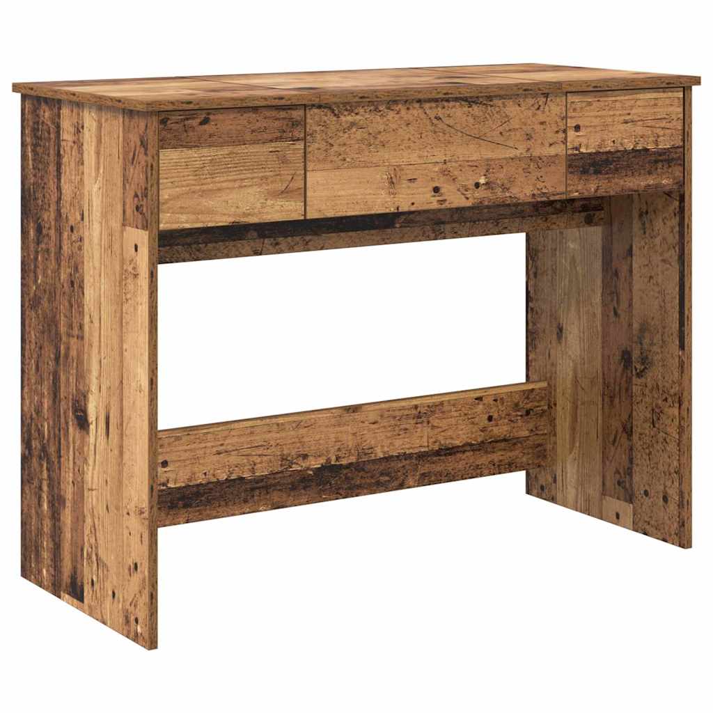 Tavolo per Cosmetici Legno vecchio 100 x 45 x 76 cm