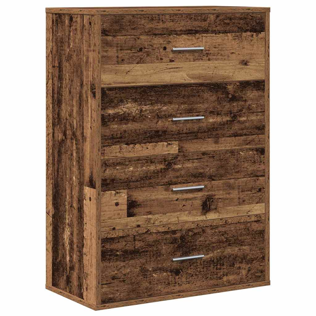 Credenza Legno vecchio 60 x 31 x 84 cm Legno multistrato