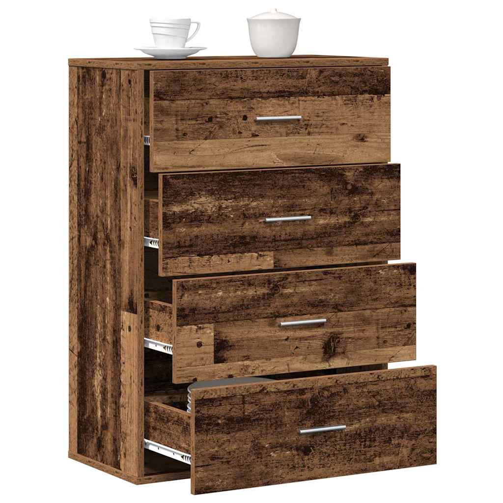 Credenza Legno vecchio 60 x 31 x 84 cm Legno multistrato