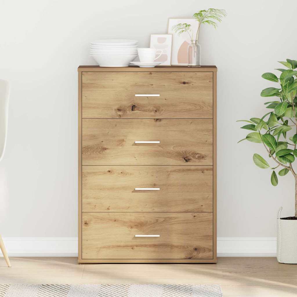 Credenza Rovere artigianale 60 x 31 x 84 cm Legno multistrato